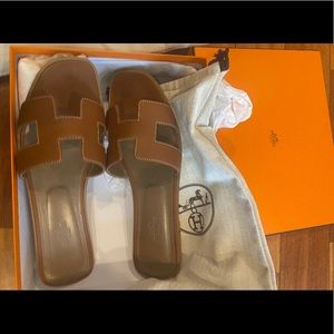 New Hermès Oran Sandals for $600! Size 41(11US)